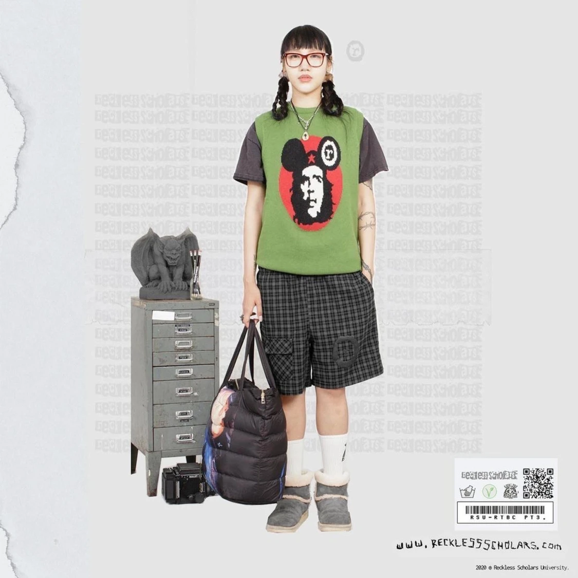 Reckless Scholars Knit Vest