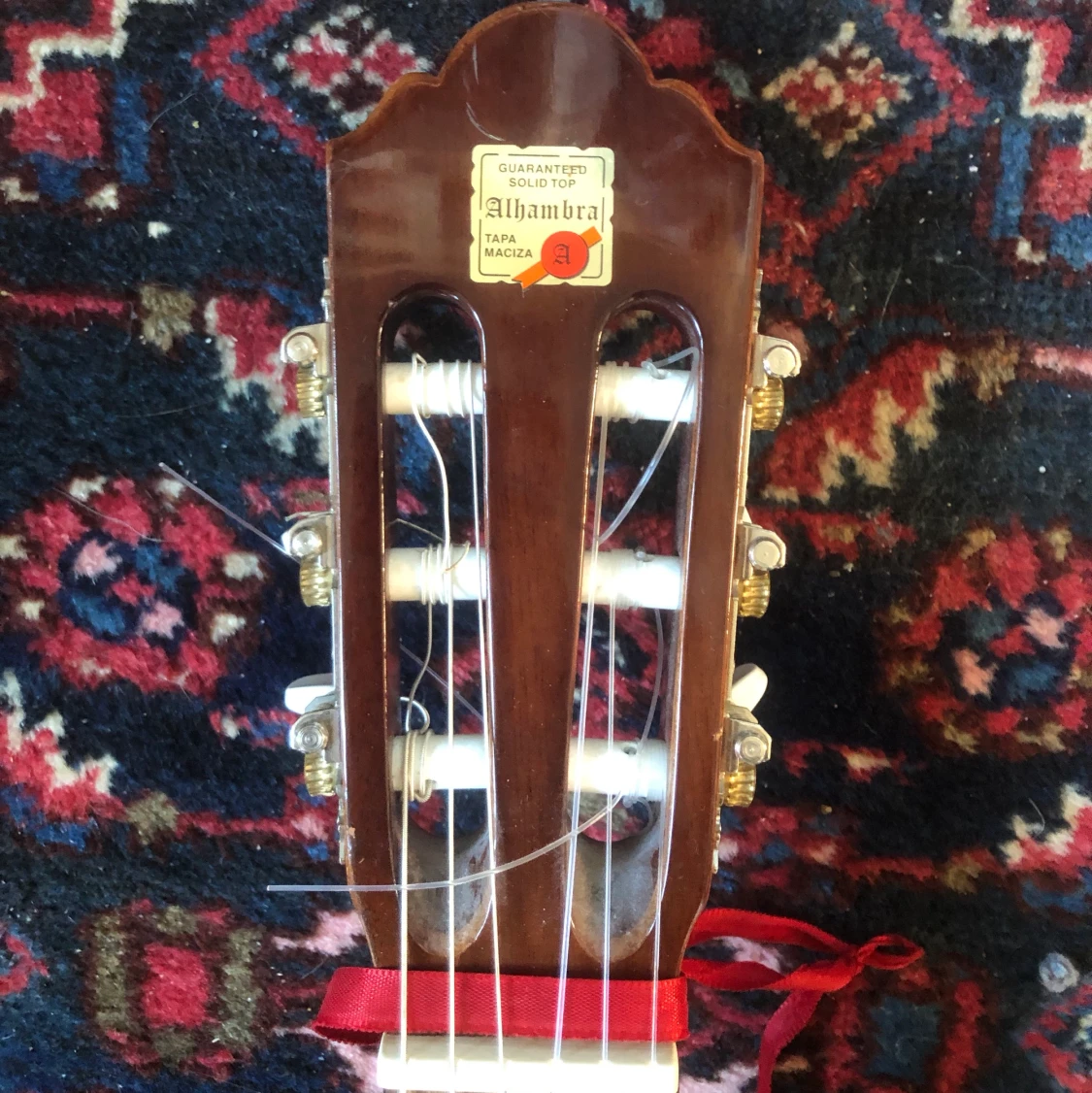 Handmålad design gitarr  - 91