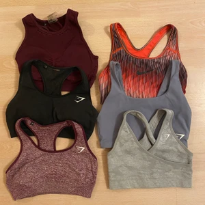 Säljer Gymshark/Nike sport bh - Säljer nästintill oanvända sportbhar i xs och s. Buda i kommentarerna. 