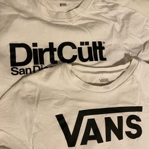 vans dirtcult  - vans och dirtcült tshirt. 1 för 150 båda för 200. Dirtcült tröjan är oanvänd. 