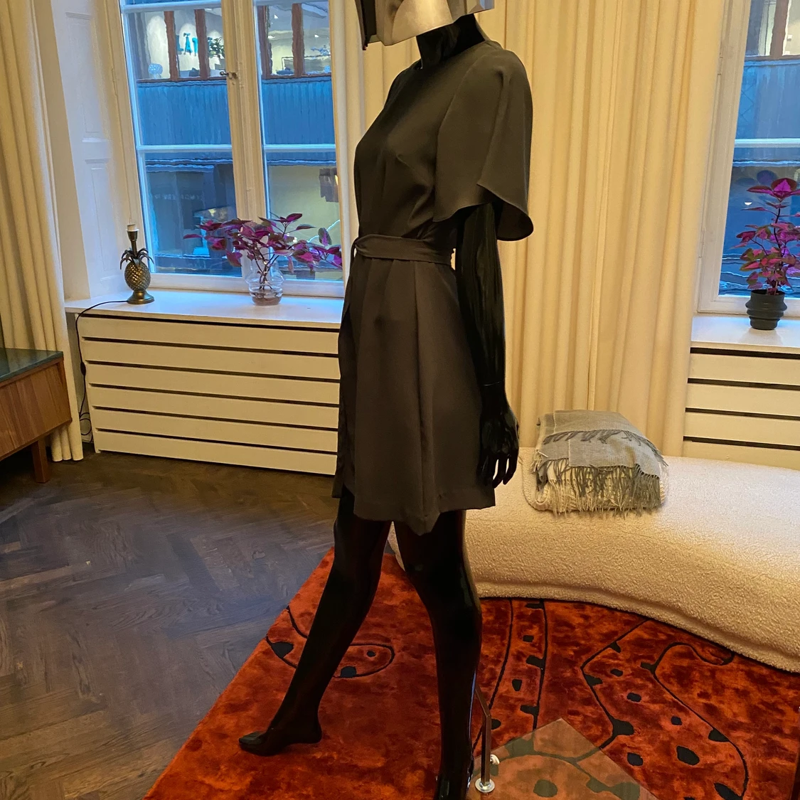 Olivgrön klänning H&M - 91