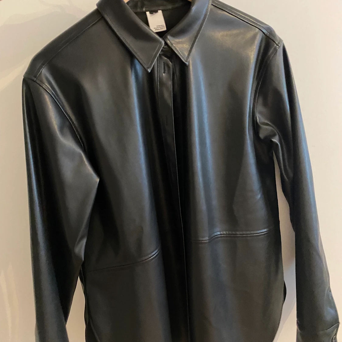 Läder skjorta 