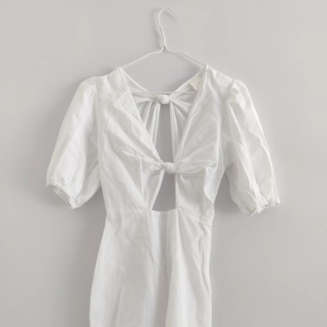 Vit klänning från H&M - 90