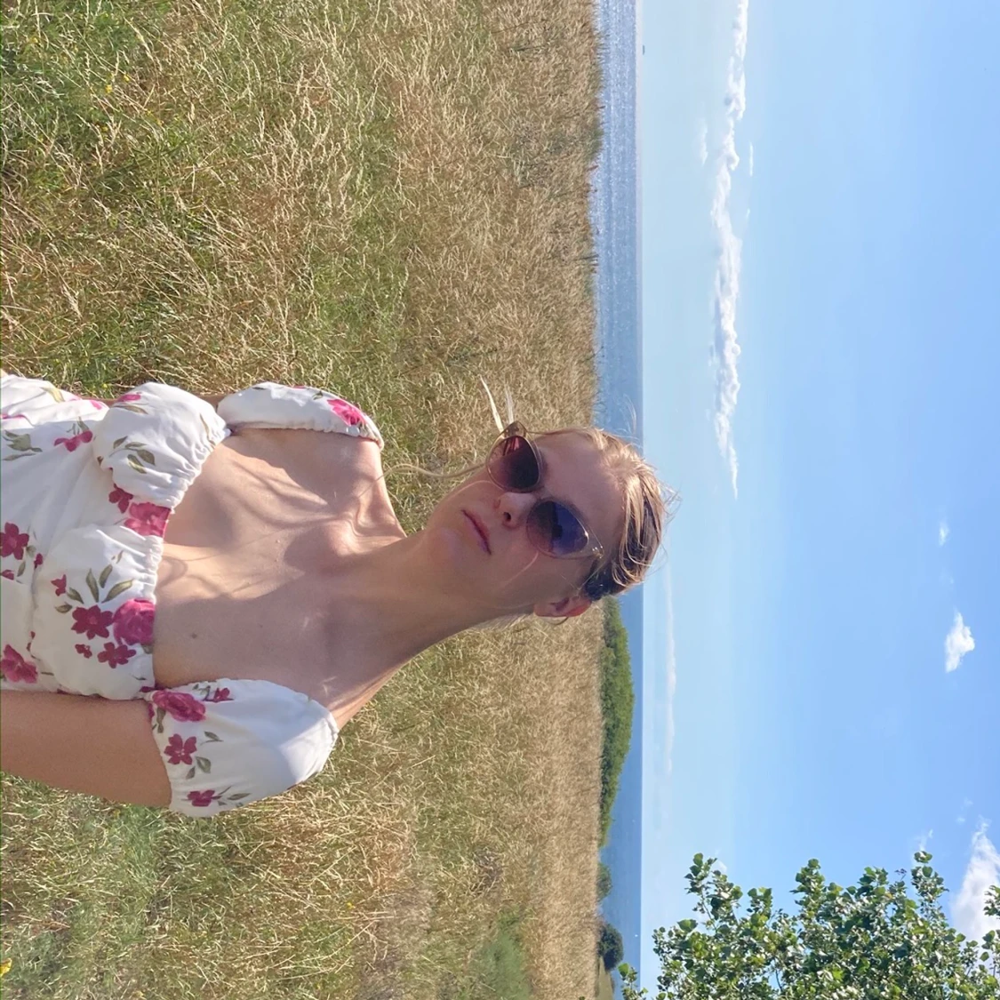 Superfin blommig topp