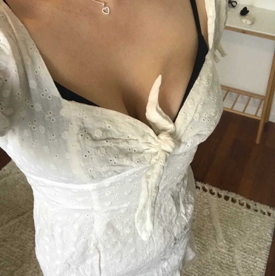 Vit klänning 