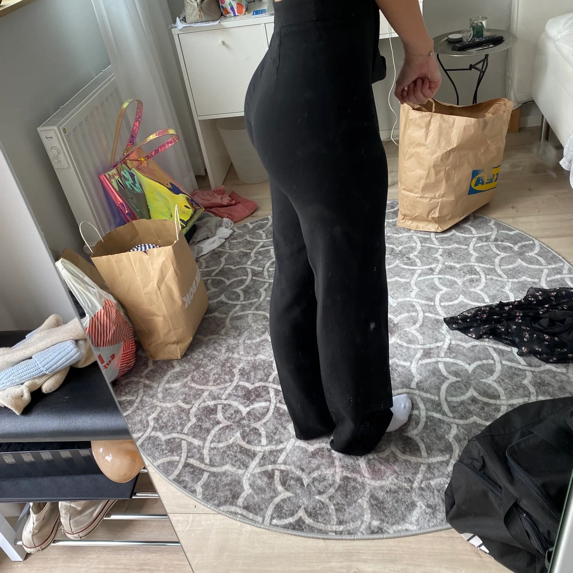 Hm kostymbyxor långa  - 90