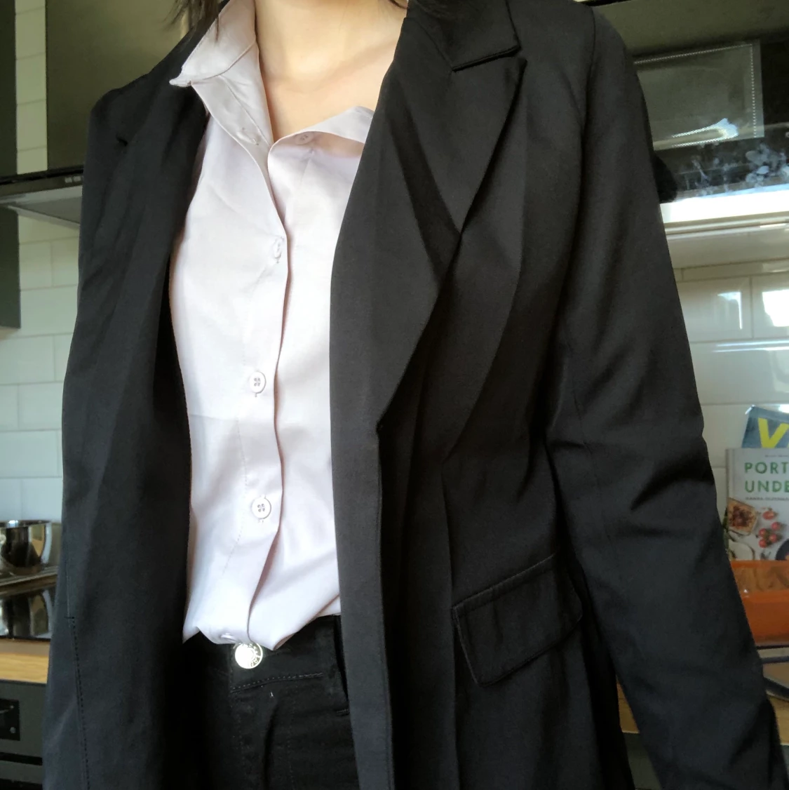 Tunn blazer från shein