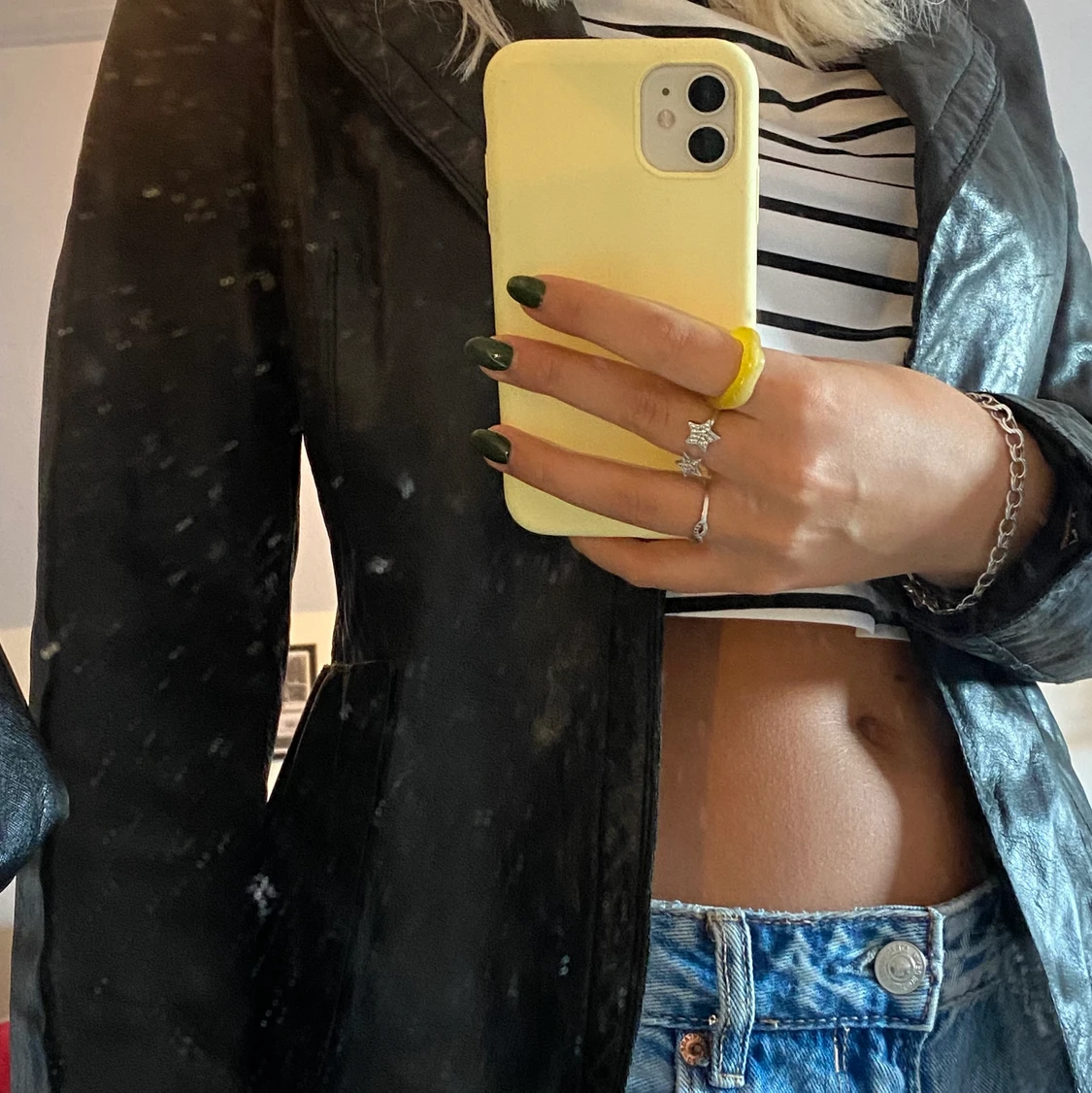 Läderjacka köpt på sellpy - 91