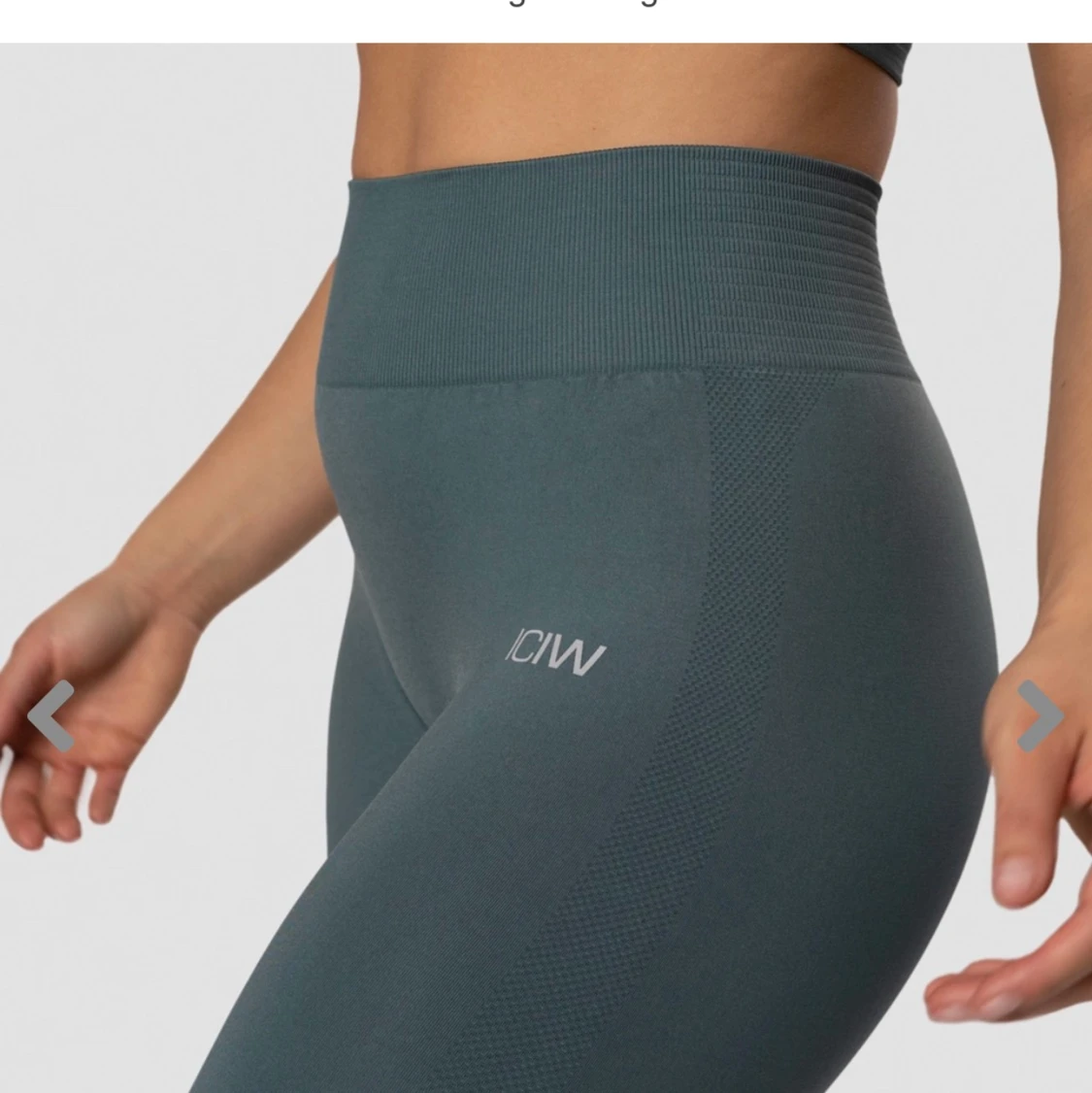 ICIW Seamless träningstights jungle gree - 90