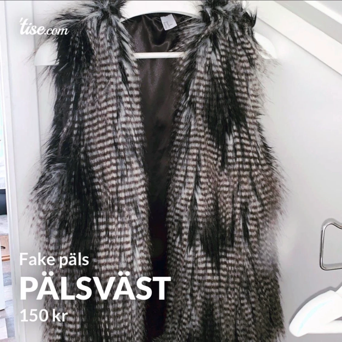 Pälsväst(Fake)