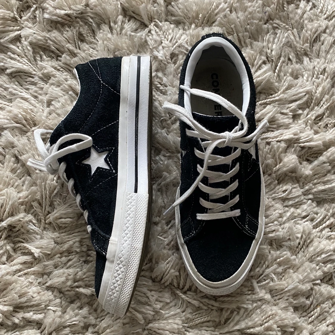 Converse one star mocka svart - 90