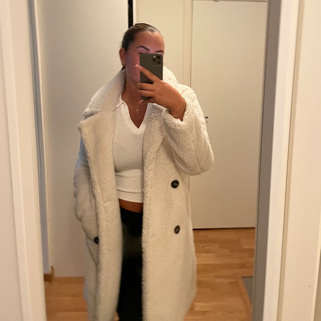 VIT TEDDY JACKA - 91