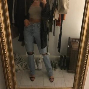 Straight/large Jeans Zara  - Storlek 34. Zara. 