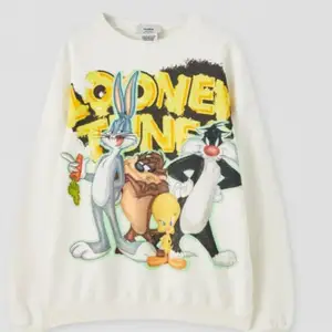 Säljer en looney tunes sweatshirt från pull & bear i storlek s. Den är i väldigt bra skick, köparen står för frakten 💗(pris kan diskuteras)