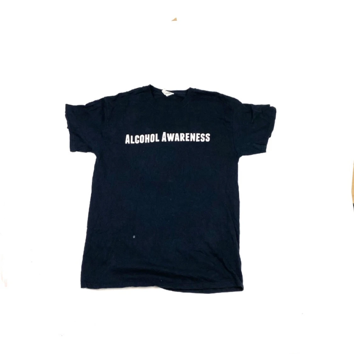 Vintage Alcohol Awarness T-Shirt  - 90