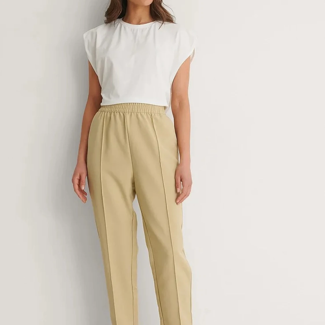 Nakd elastic waist seamline pants  - 90