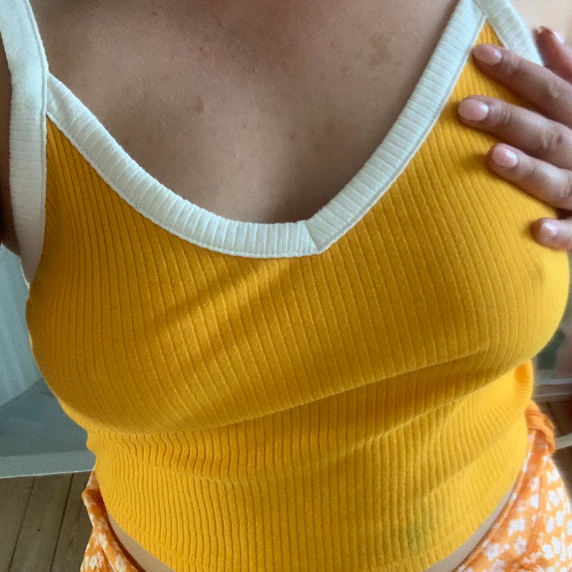 Gult linne från monki - 91