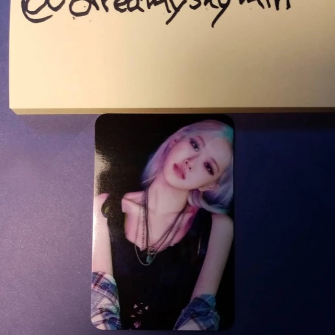 BlackPink Rosé Unofficial Photocard