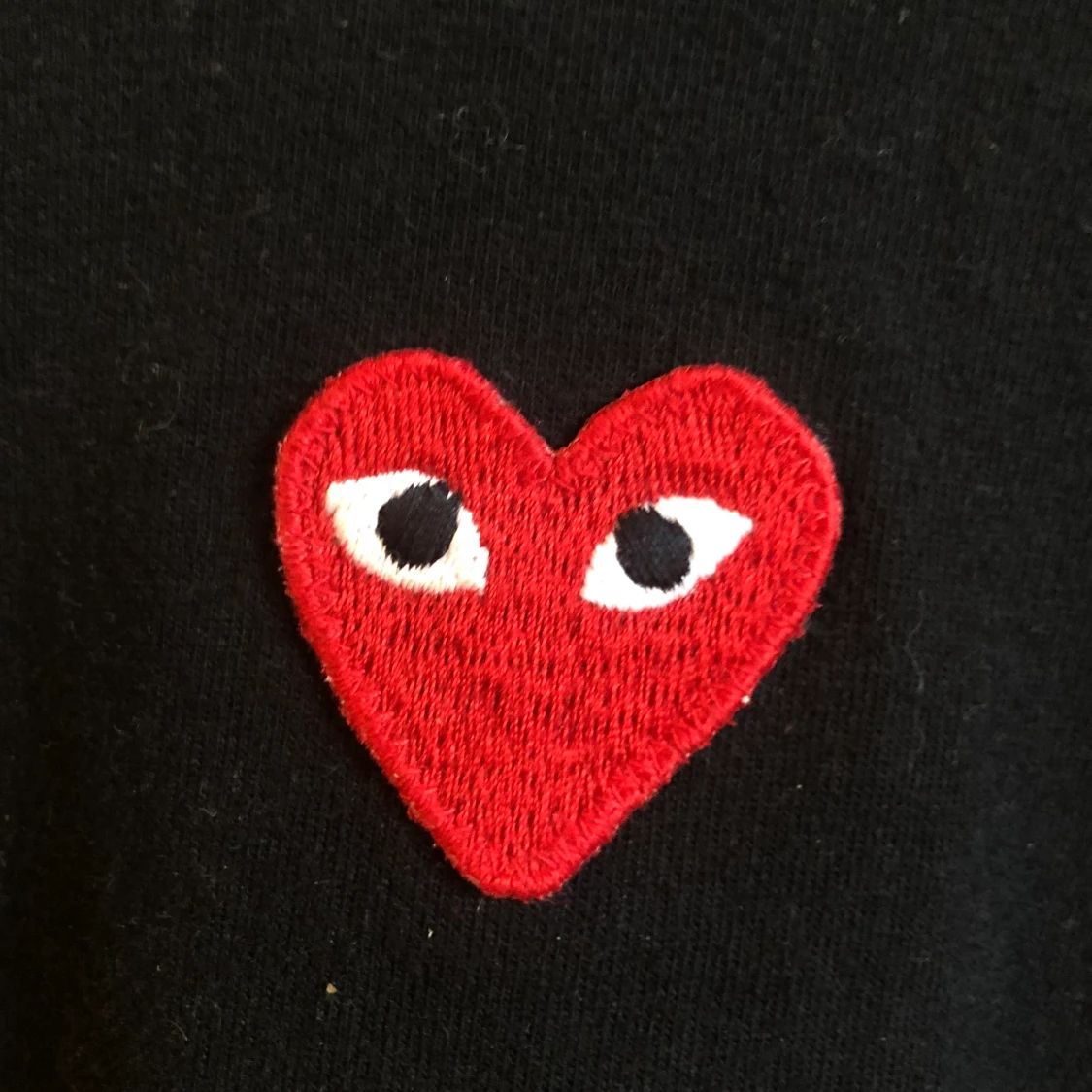 Svart Comme des garcons tröja - 90