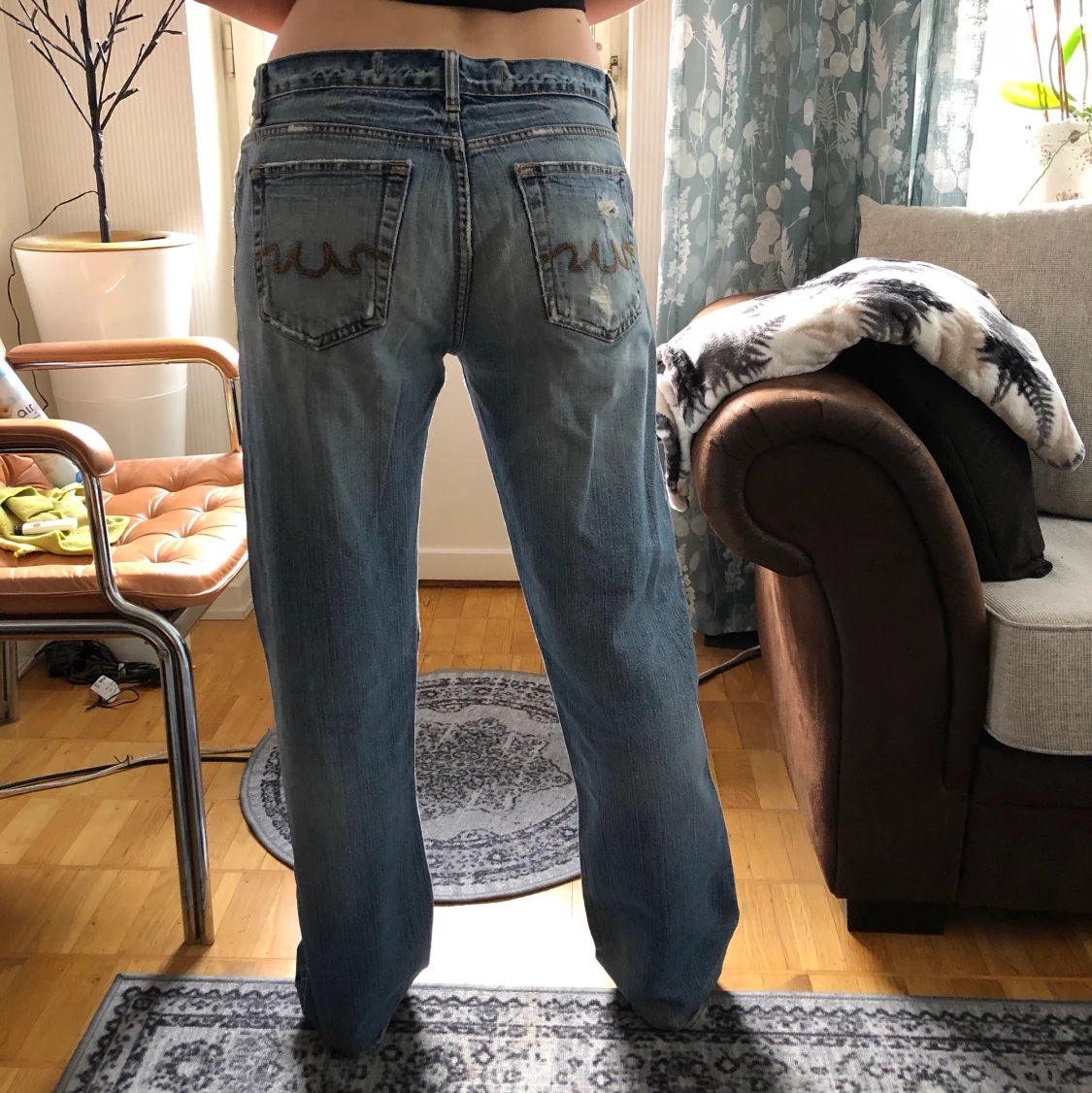 Lågmidjade jeans 