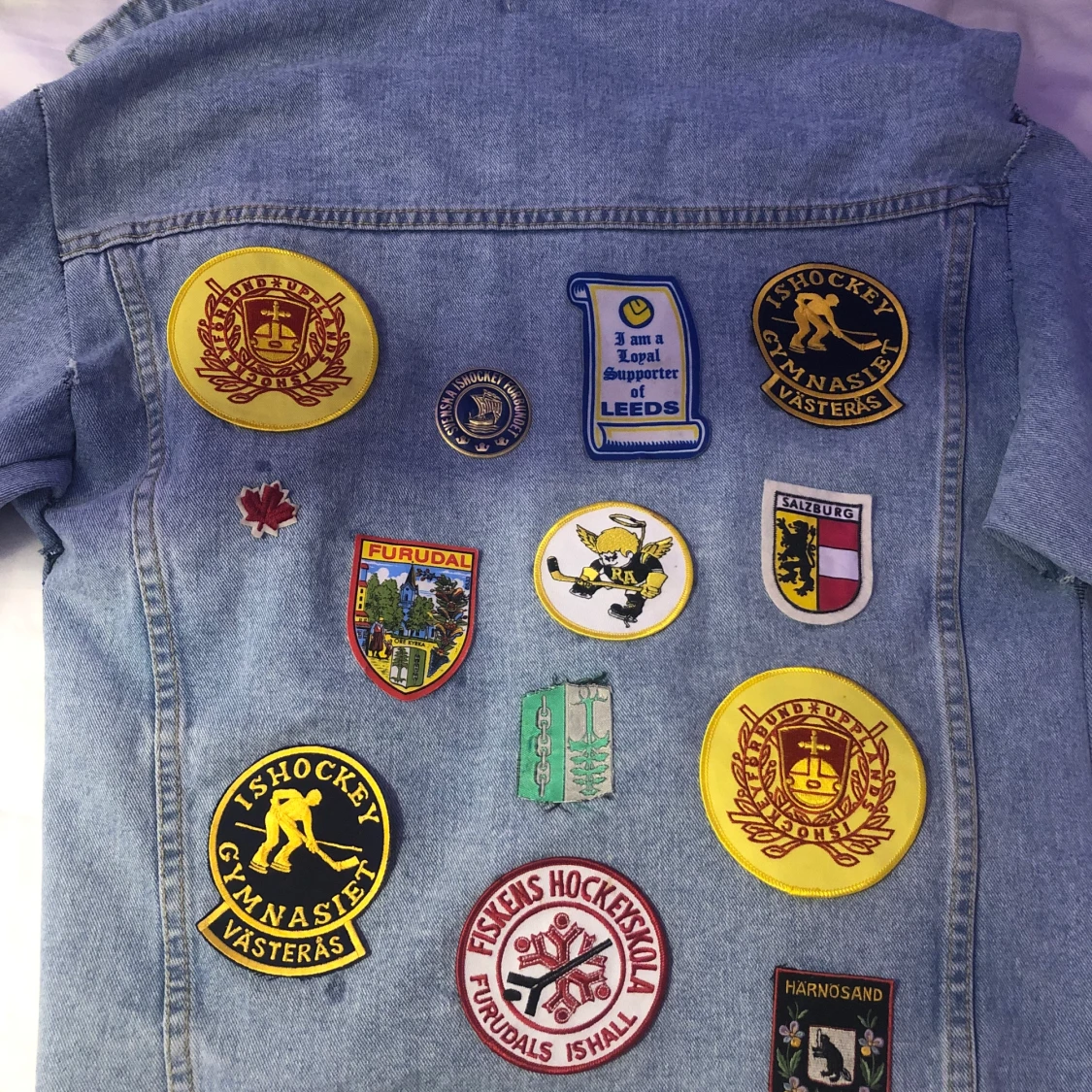 Oversized Hockey jeans jacka - 91