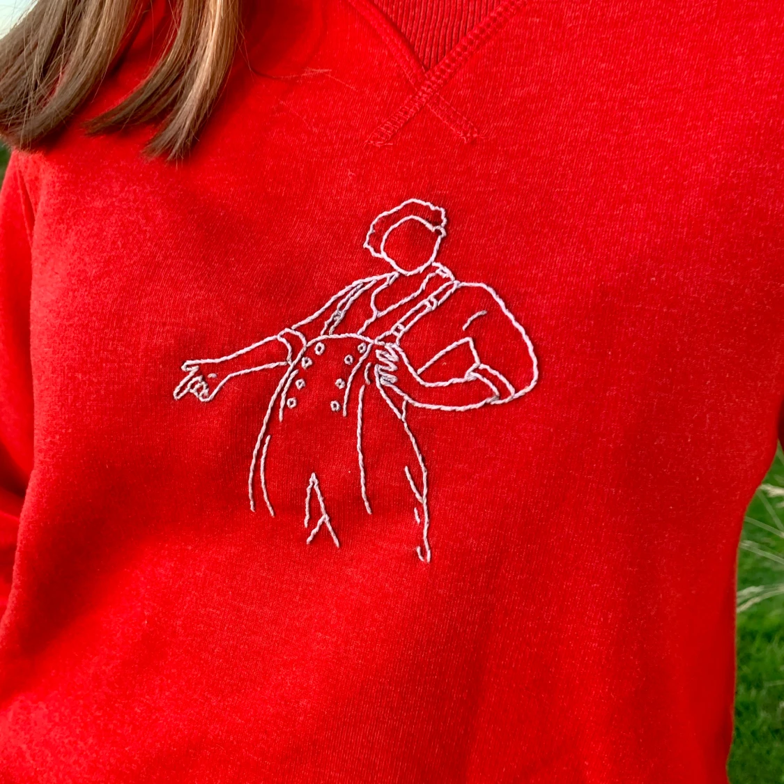 Broderad tröja - 91