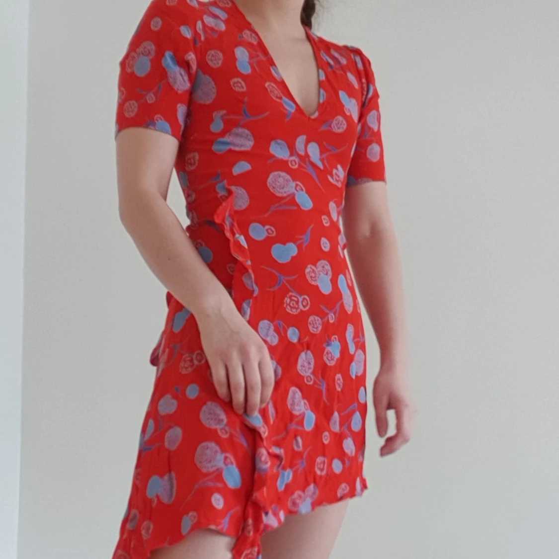 Blommig klänning H&M storlek 34 - 91