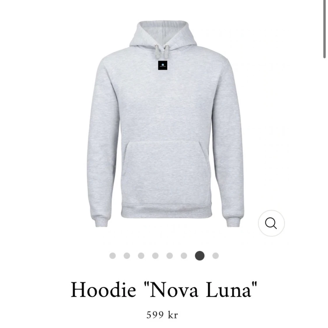 Grå Hoodie 