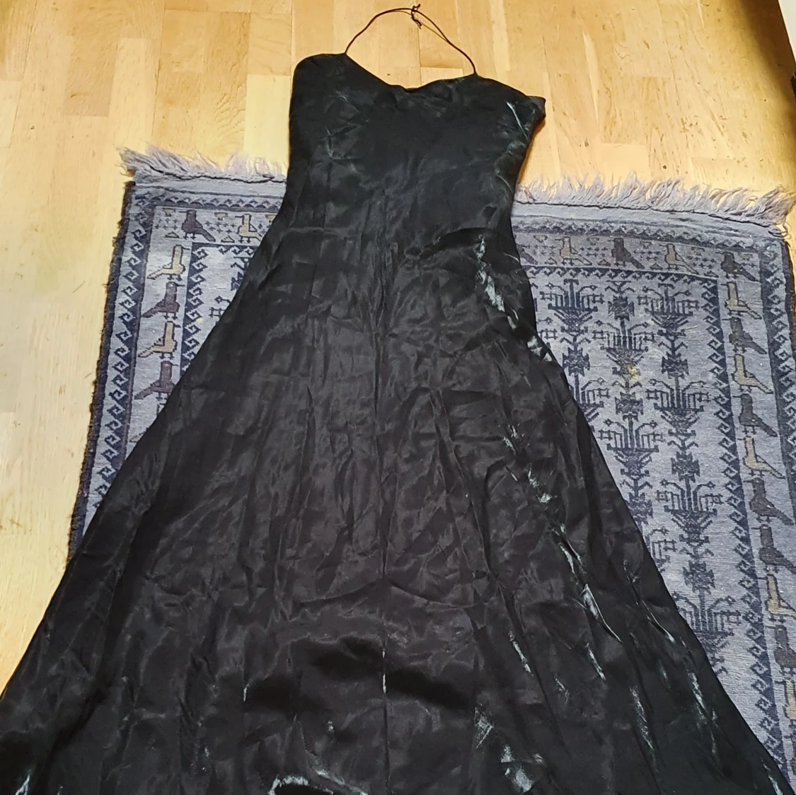 Open rygg fest klänning 