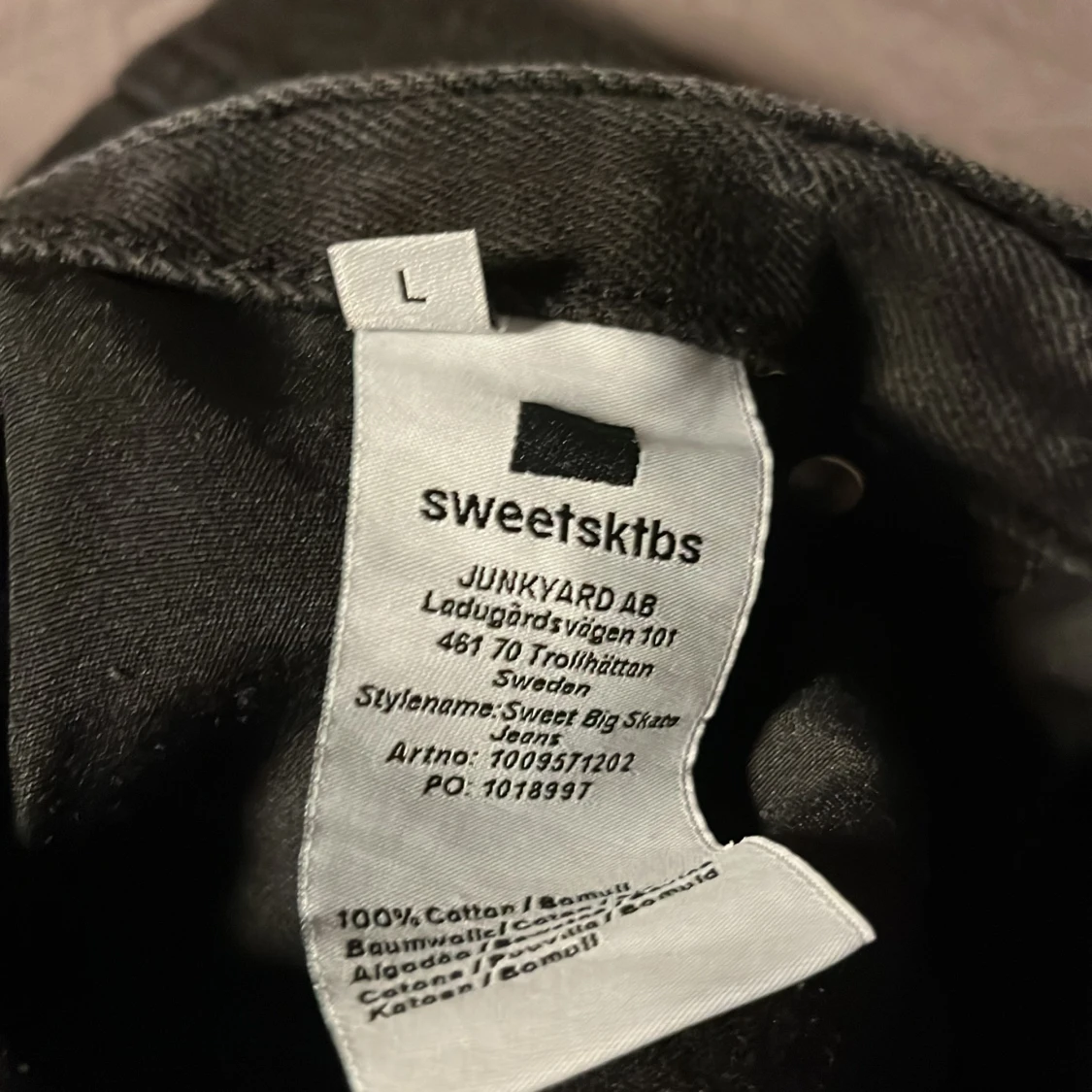 Sweet skateboard jeans loose fit - 91