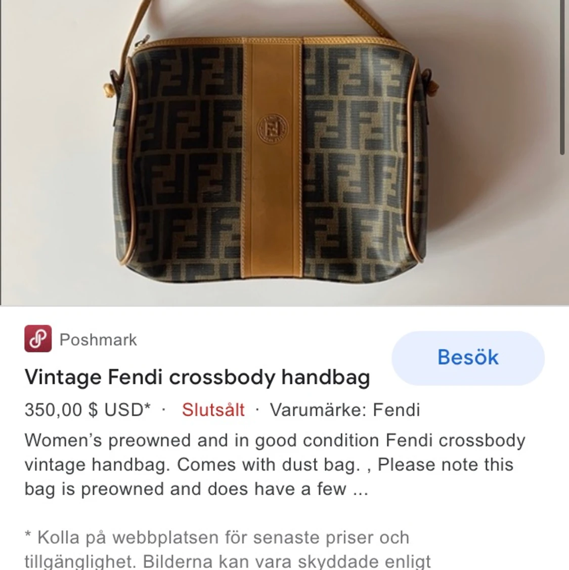 Fendi vintage väska  - 90