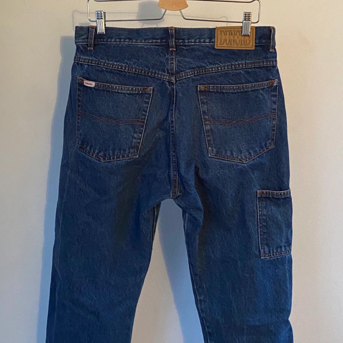 Raka jeans med ficka  - 90
