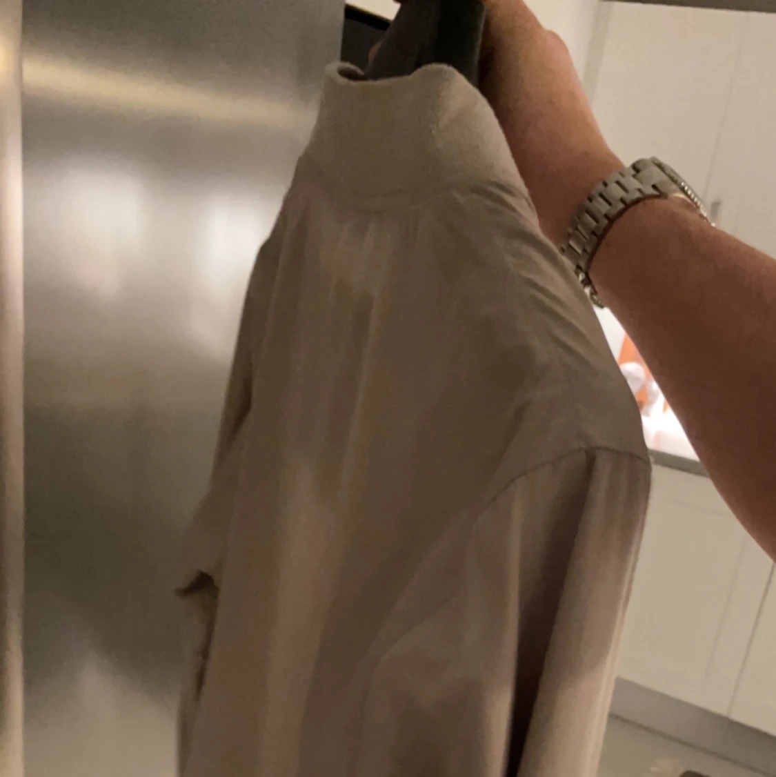 Beige bomberjacka  - 90