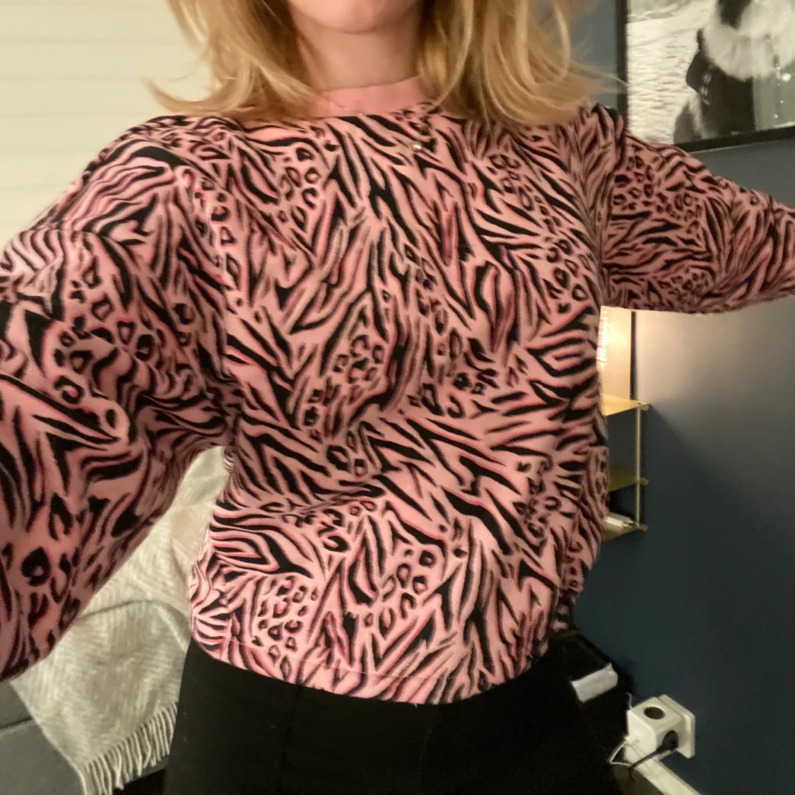 Rosa zebra teöja från H&M - 91