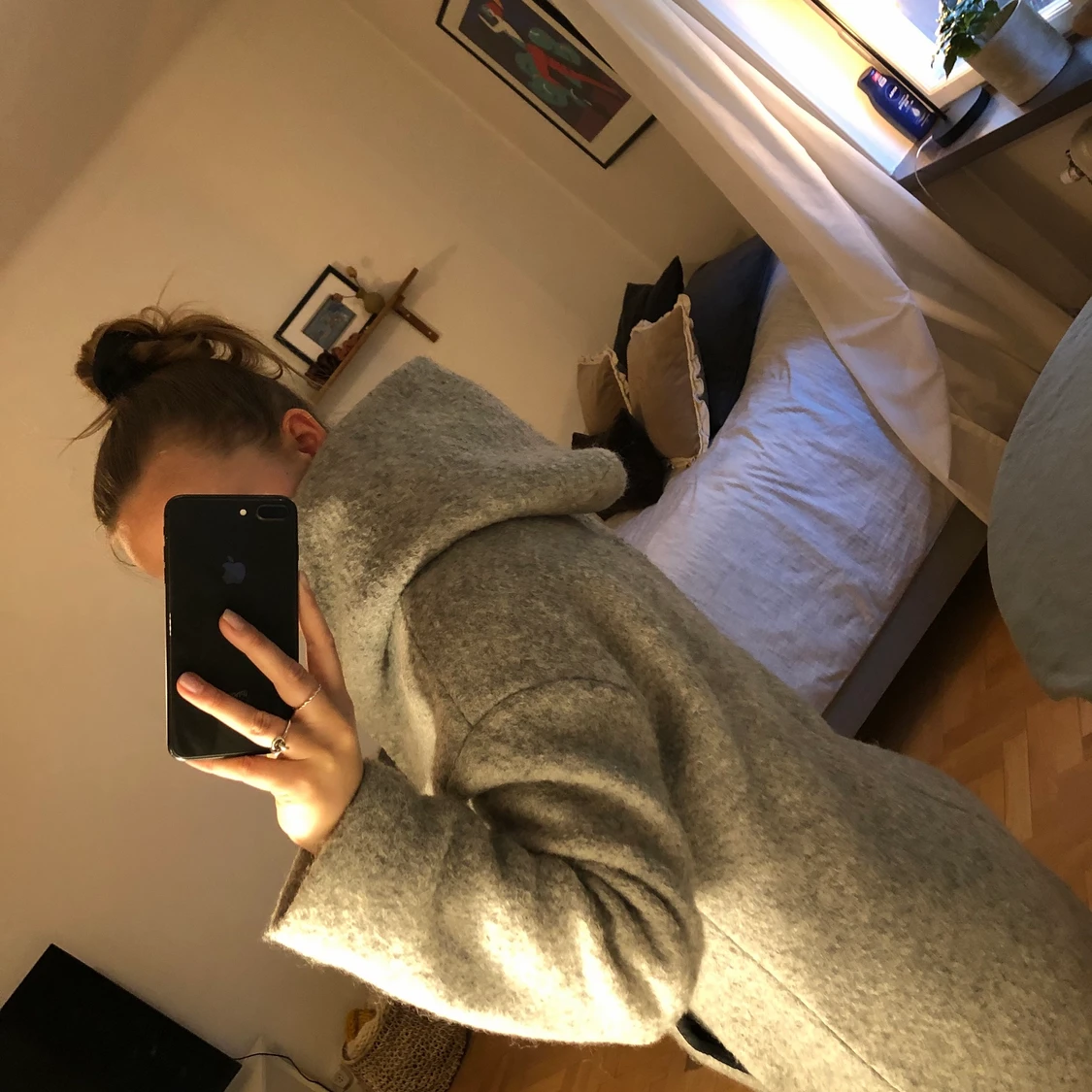 Grå kappa från Zara SMALL - 90