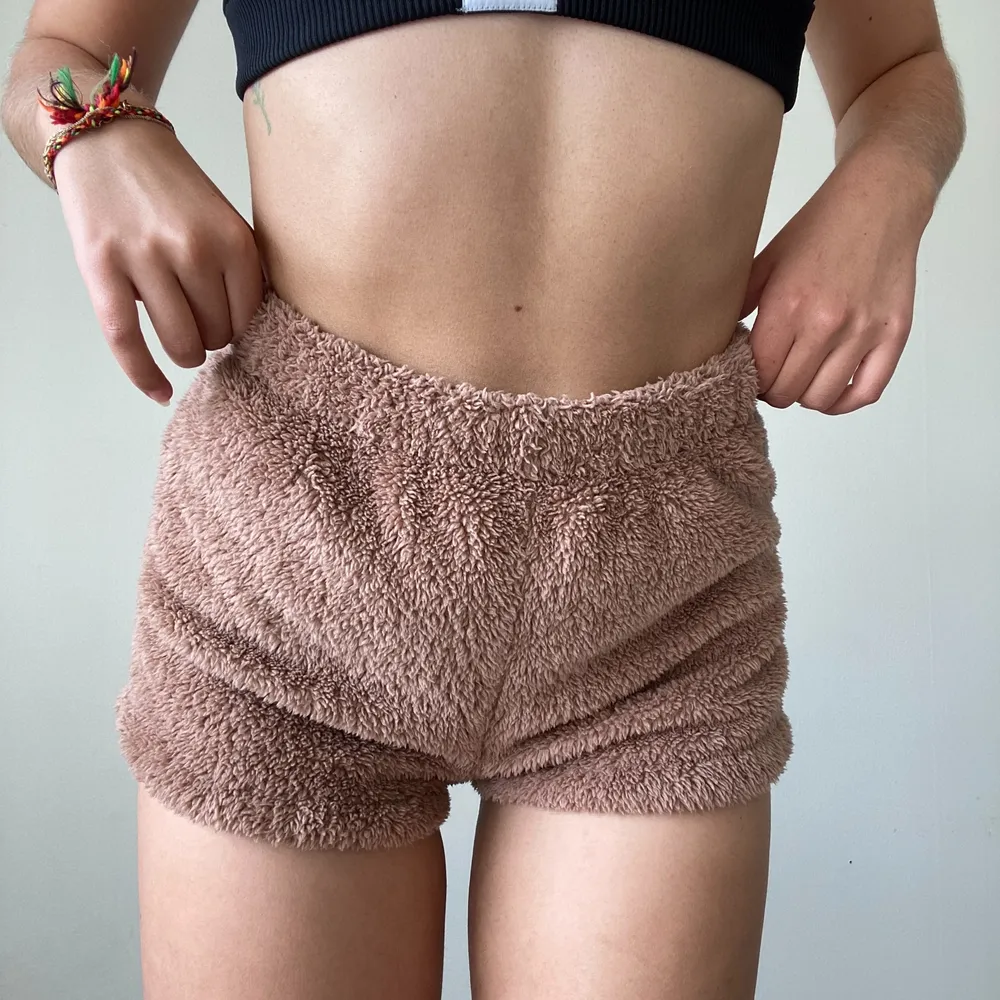 Hej, I’m selling my shorts - brown - fluffy - super comfy. SALE IS ONLY UNTIL 10. JUNE!!. Shorts.
