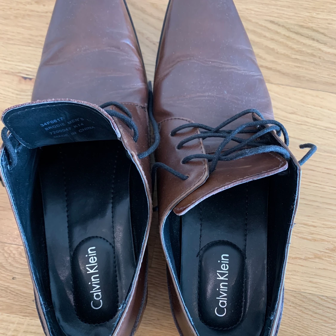 Herr skor i läder från Calvin Klein - 91