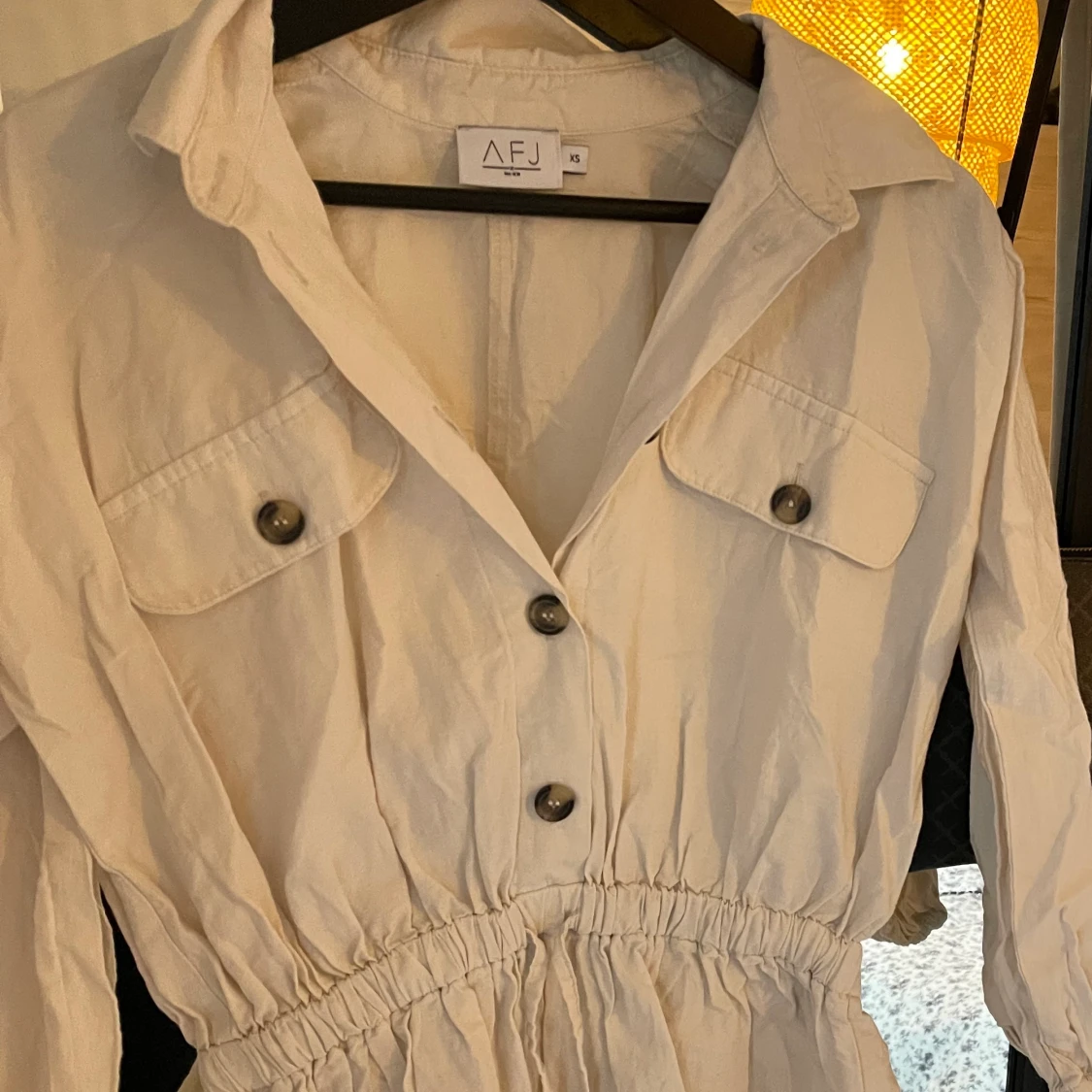 Linne klänning - 91