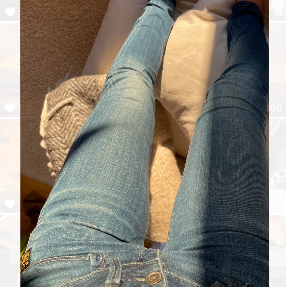 Lågmidjade jeans från G-Star   - 91