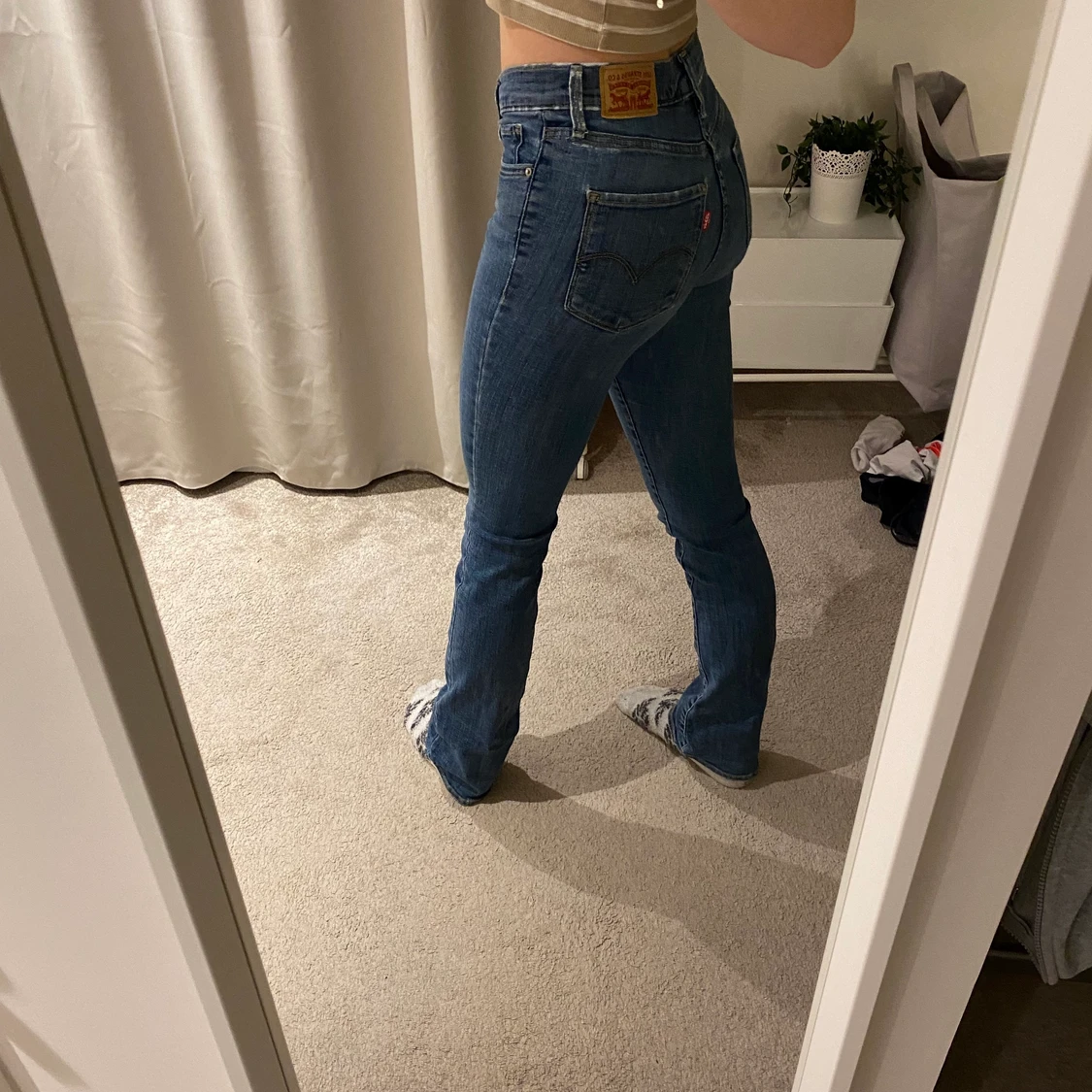 Lågmidjade bootcut Levi’s jeans  - 91