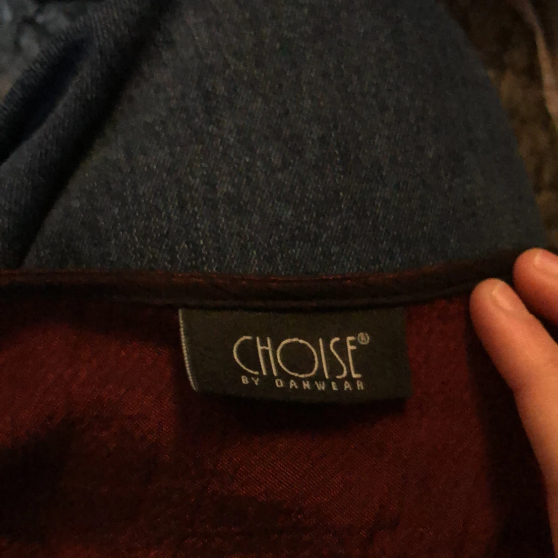 Mörkröd kofta - 90