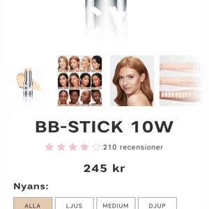  BB-stick 10W - Säljes då den var för ljus på min hy. Endast provad. 200 kr. INKLUSIVE FRAKT!