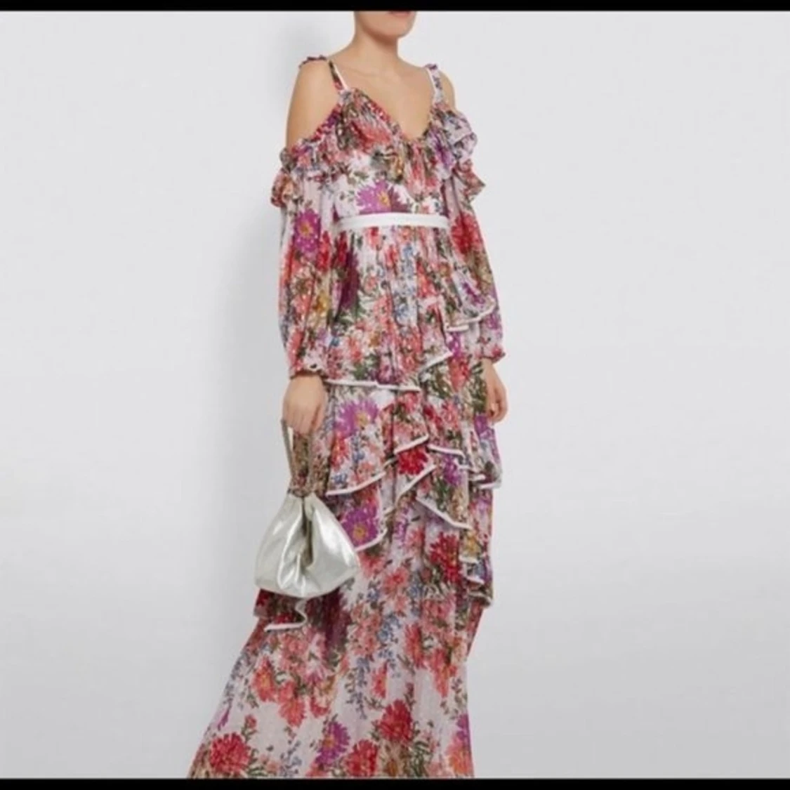 Needle & Thread maxi floral dress EU32