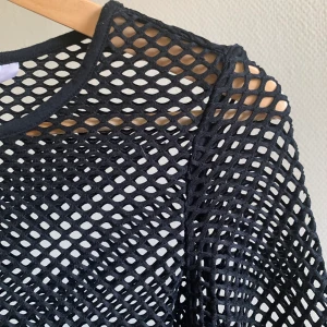 Fishnet tröja - Svart fishnet tröja