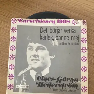 Vinyl skiva från 1968. kontakta vid intresse 