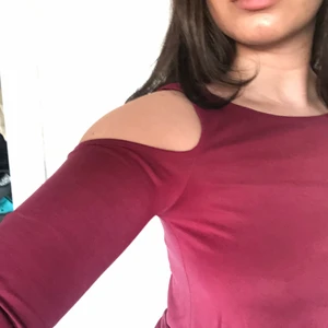 Mjuk topp  - Burgundy tunn 