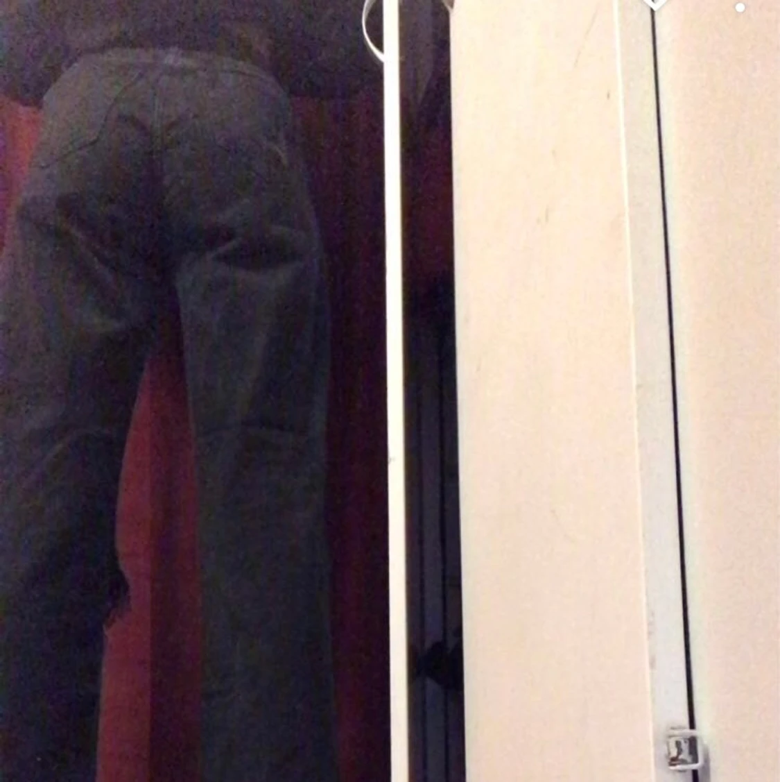 svarta straight jeans  - 91