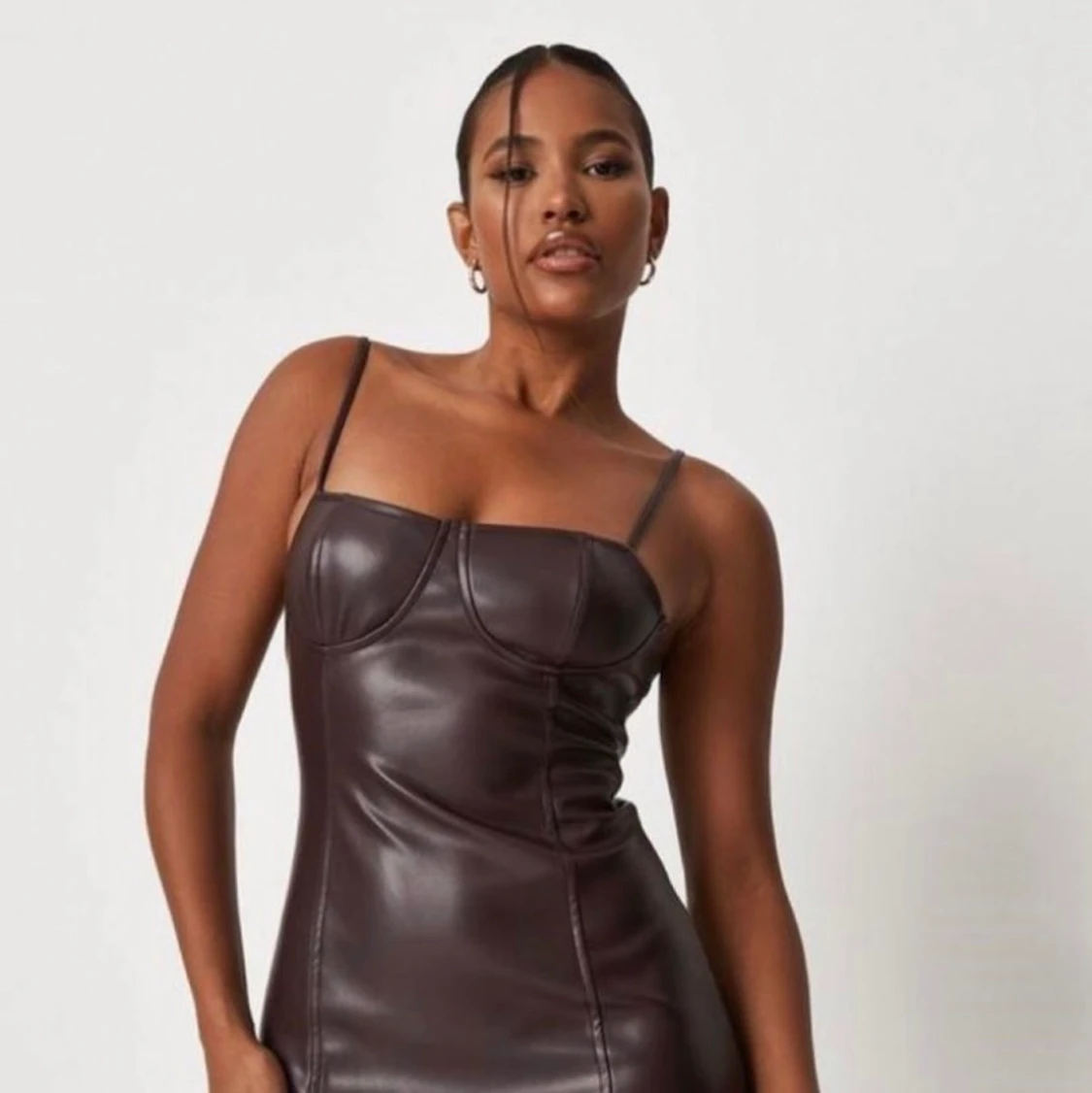 🤎 CHOCO LEATHER DRESS 🤎 - 91