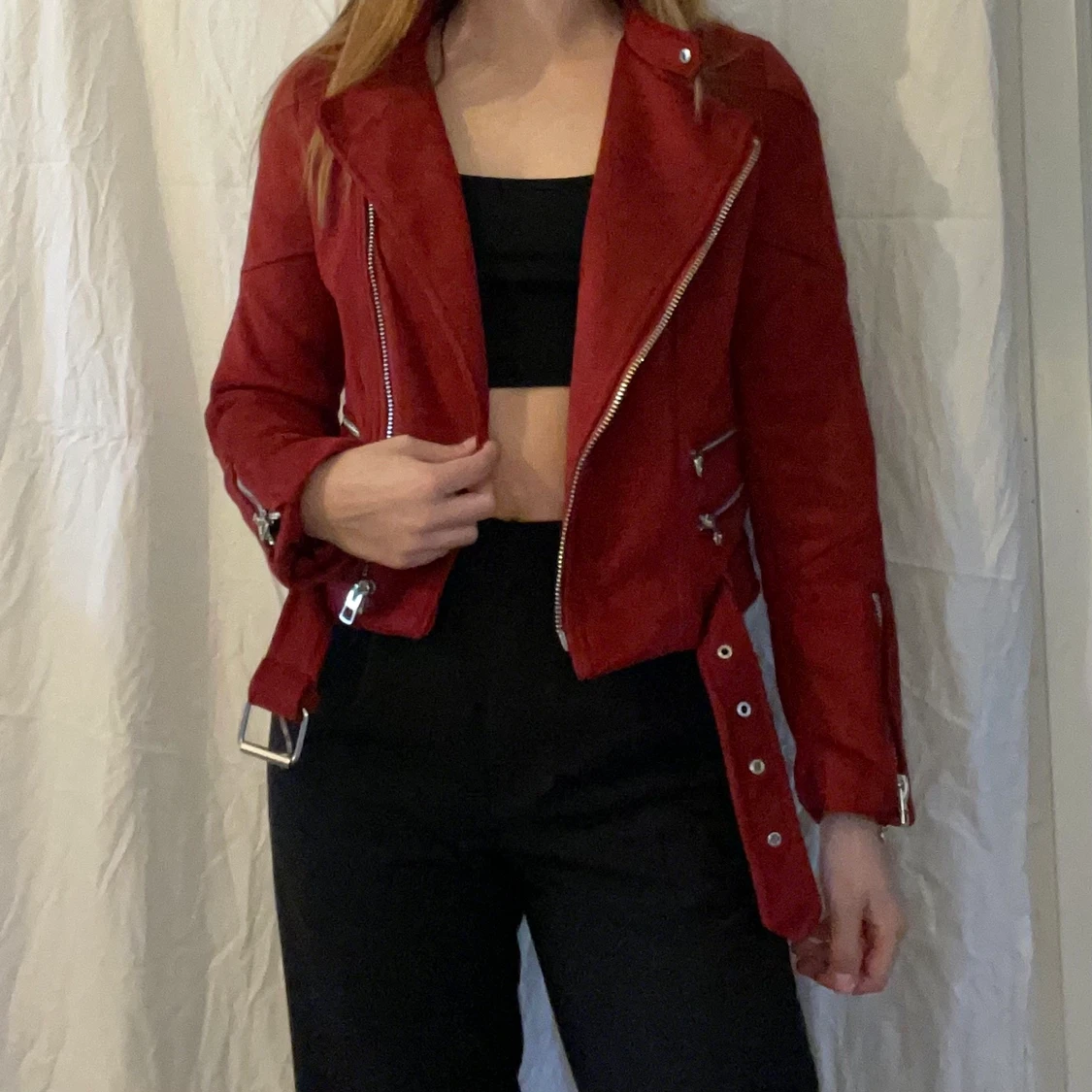 Zara biker-jacket storlek 34 - 90
