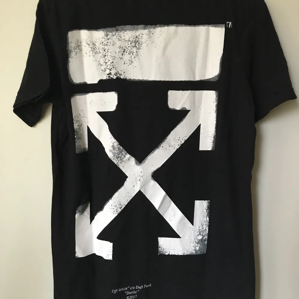 Women’s Off White Daft Punk Darlin’ T-Shirt  Size small, regular small fit.  Excellent condition, brand new unworn.  DM if you need exact size measurements.   Buyer pays for all shipping costs. All items sent with tracking number.   No swaps, no trades, no offers. . T-shirts.